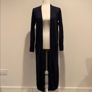 Lightweight duster cardigan